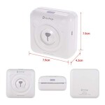 Small thermal photo printer for phone